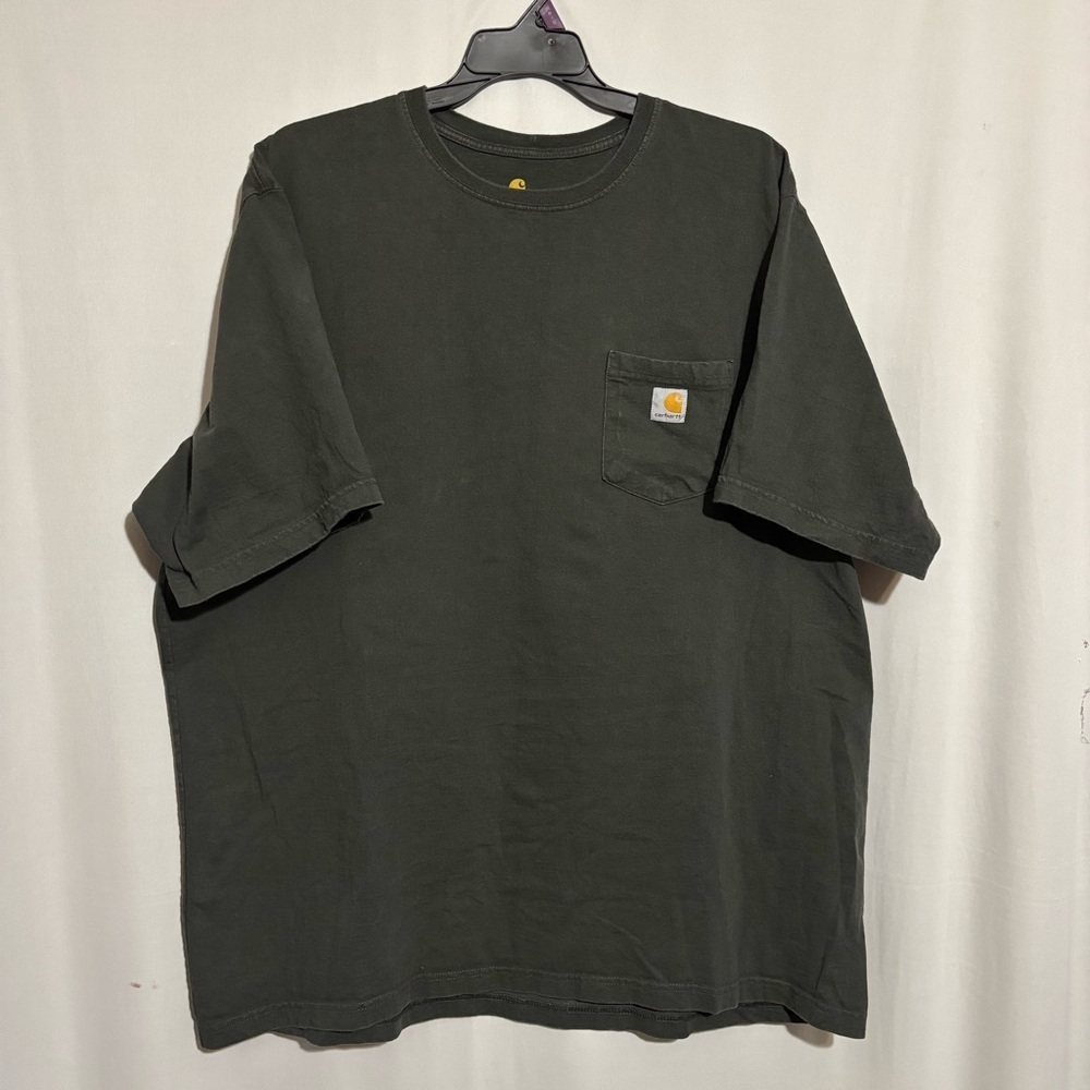Carhartt Mens Short Sleeve TShirt Front Pocket 100% Cotton Original Fit 3XL Tall